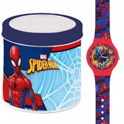 Zegarek analogowy Spiderman w puszce 500947 Diakakis