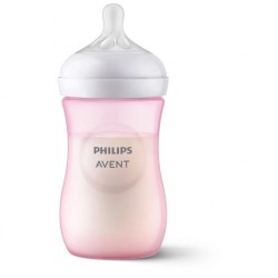 Butelka responsywna 260 ml Natural różowa SCY903/11 Philips Avent