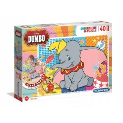 Puzzle podłogowe 40 el. Dumbo 25461 Clementoni