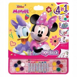 GigaBlock Zestaw artystyczny 4w1 Disney junior Minnie 62733 AS Company