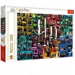 Puzzle 1500el. Harry Potter: Na przestrzeni filmów 26185 Trefl