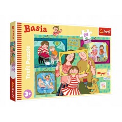 Puzzle Maxi 24el. Basia i jej dzień 14347 Trefl