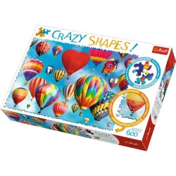 Puzzle 600el. Crazy Shapes. Kolorowe balony 11112 Trefl