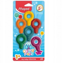 Kredki Baby Colorpeps Early Aqe 6szt. 863806 Maped Creativ