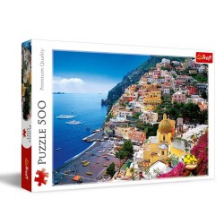 Puzzle 500el. Positano, wybrzeże Amalfickie , Włochy 37145 Trefl