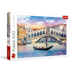 Puzzle 500el. Most Rialto, Wenecja 37398 Trefl