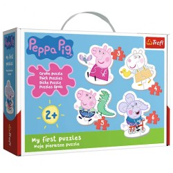 Puzzle Baby Urocza Świnka Peppa 36086 Trefl