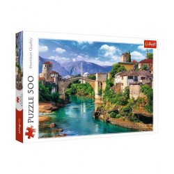 Puzzle 500el. Stary Most w Mostarze, Bośnia i Hercegowina 37333 Trefl