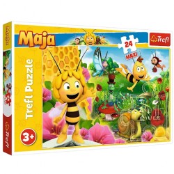 Puzzle Maxi 24el. W świecie pszczółki Mai 14297 Trefl