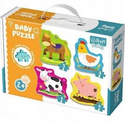 Puzzle Baby Zwierzątka na wsi 36070 Trefl