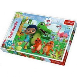 Puzzle Maxi 24el. Wissper Świat pełen przyjaźni 14263 Trefl