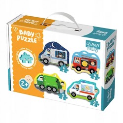 Puzzle Baby Pojazdy i zawody 36071 Trefl