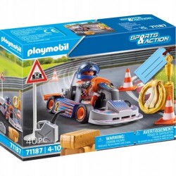 Sports&Action 71187 Kierowca kartingowy Playmobil