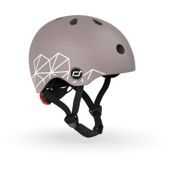 Kask XXS-S Brown Lines 96563 Scootandride