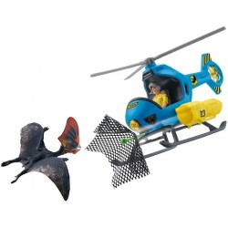 Powietrzny atak helikopterem na dinozaura SLH41468 Schleich