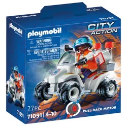 City Action 71091 Ratowniczy Speed Quad Playmobil