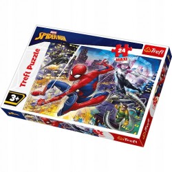 Puzzle Maxi 24 el. Nieustraszony Spider-Man 14289 Trefl