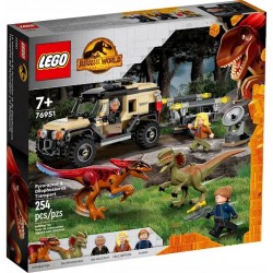 Jurassic World 76951 Transport pyroraptora i dilofozaura Lego