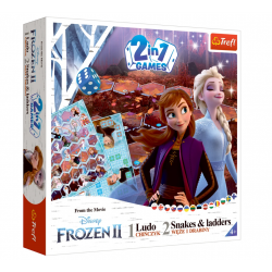 TREFL GRA 2W1 CHIŃCZYK WĘŻE I DRABINY FROZEN 2 02068