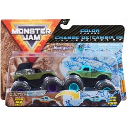 Auto Monster Jam 1:64 color change 2-pak 6044943 mix Spin Master