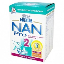Nestle Mleko Nan Pro 2 2x400g
