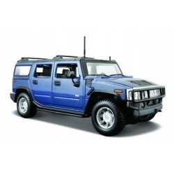 Hummer H2 SUV 2003 niebieski 1:27 31231 Maisto