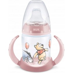Butelka 150 ml do nauki picia ustnik silikonowy niekapek 6-18m 743793 Nuk