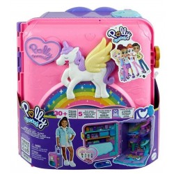 Polly Pocket Wakacyjny kurort walizka zestaw wakacyjny HKV43 Mattel