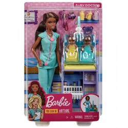 Barbie Lalka pediatra doktor You Can Be Anything Kariera DHB63/GKH24 Mattel