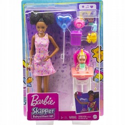 Barbie Skipper Babysitters Opiekunka zestaw urodziny FHY97/GRP41 Mattel