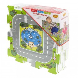 Mata piankowa puzzle Ulica dla dzieci 10m+ SP84357 Smily Play