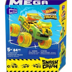 Hot Wheels Mega Monster Trucks Snc Gunkster Kaskaderska Sztuczka HNG52 Mattel