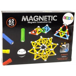 Magnetic klocki magnetyczne 62el. 14738