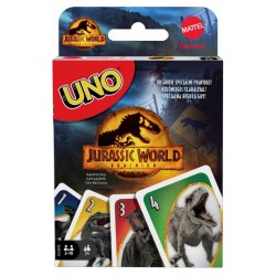 Gra karciana Uno Jurassic World GDX72 Mattel
