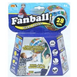 FanBall Piłka Można nożna do grania i pokolorowania Epee