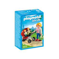 Playmobil City Life 5573 Wózek dla bliźniaków