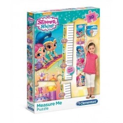 Puzzle miarka wzrostu 30el. Shimmer & Shine CLE20322 Clementoni