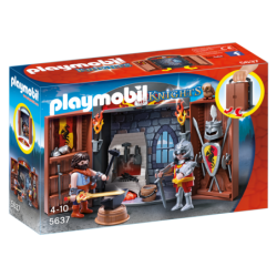 Playmobil Knights 5637 Play Box "Kuźnia rycerska"