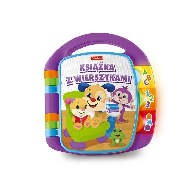 Książka z wierszykami FRC70 Fisher Price