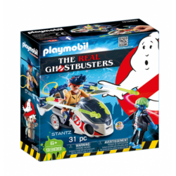 Playmobil Ghostbusters 9388 Stantz z pojazdem latającym