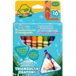 Kredki świecowe trójkątne Mini Kids 016 Crayola