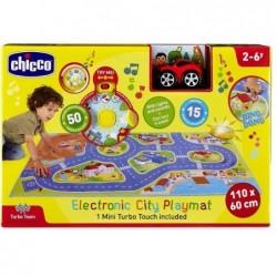 Mata elektroniczna miasto turbo touch dla dzieci 2-6 lat+autko 9700 Chicco