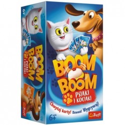 Gra Boom Boom Psiaki i kociaki 01909 Trefl