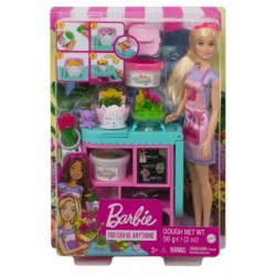 Barbie Kwiaciarnia zestaw+lalka You Can Be Anything GTN58 Mattel