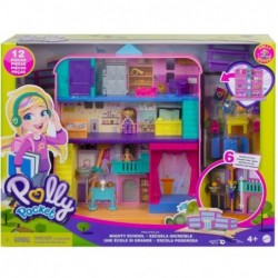 Polly Pocket Pollyville Szkoła zestaw z 2 laleczkami GVY51 Mattel
