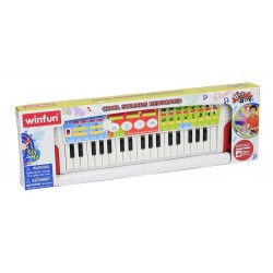 Szalone Klawisze pianinko keyboard dla dzieci 3+ winfun 002509 Smily Play
