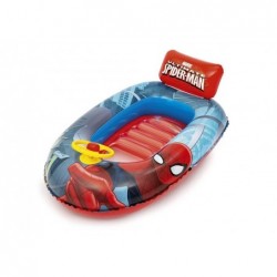 Ponton Spider-Man z kierownicą 112x71cm łódka dla dzieci 3-6 lat 98009 Bestway