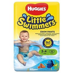 Pieluszki do pływania Little Swimmers (3-4) 7-15kg 12szt. Huggies