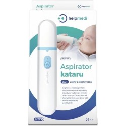 Aspirator kataru 2w1 ustny i elektryczny dla niemowląt HNA-100 Helpmedi