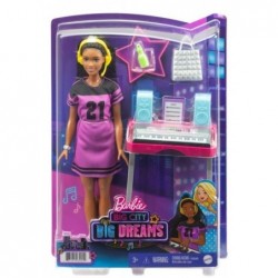Barbie Big City Big Dreams Lalka Brooklyn + studio + keyboard GYG38/GYG40 Mattel
